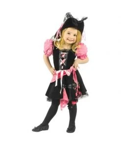 Fun World Toddler Pink Punk Pirate Costume Infant & Toddler Costumes