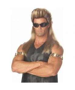 California Costume Co. Adult Dog The Bounty Hunter Costume Wig Costume Wigs