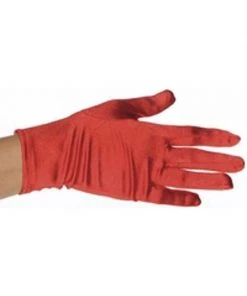Be Wicked Adult Red Polyester Costume Gloves