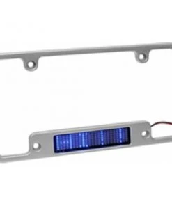 Craftech International Unique Gifts Aluminum LED Moving Message License Plate Frame